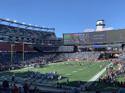 Rhode Island officials have launched a new nonprofit, Ocean State 2026, to take advantage of tourism during the 2026 World Cup matches at Gillette Stadium in Foxboro, pictured.