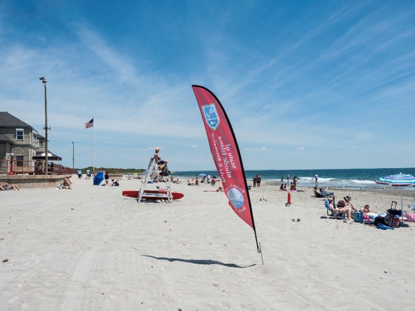 Scarborough North State Beach in Narragansett.