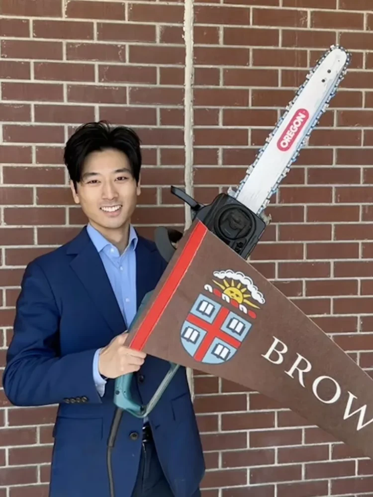 Alex Shieh, a 20-year-old Brown University sophomore from Salem, N.H., sent DOGE-inspired emails to university administrators