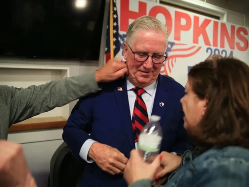 Cranston mayor Ken Hopkins.