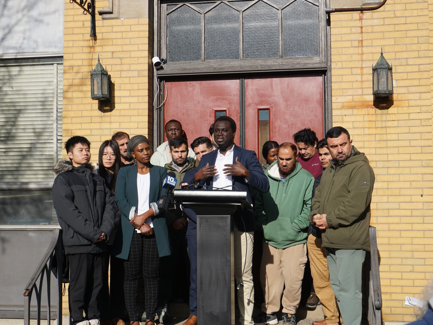 Omar Bah, founder and executive director of the Providence-based Refugee Dream Center, said on Wednesday that he was deeply troubled by the changes to the immigration system made by the Trump administration in reaction to the shootings.