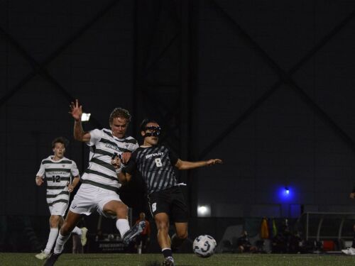 The Bryant men's soccer team is ranked No. 2 in the country.