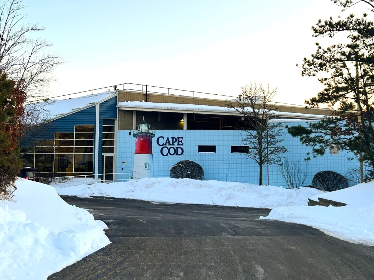 Cape Cod Potato Chips originated in Hyannis in 1980; the current plant has been making chips since 1985.