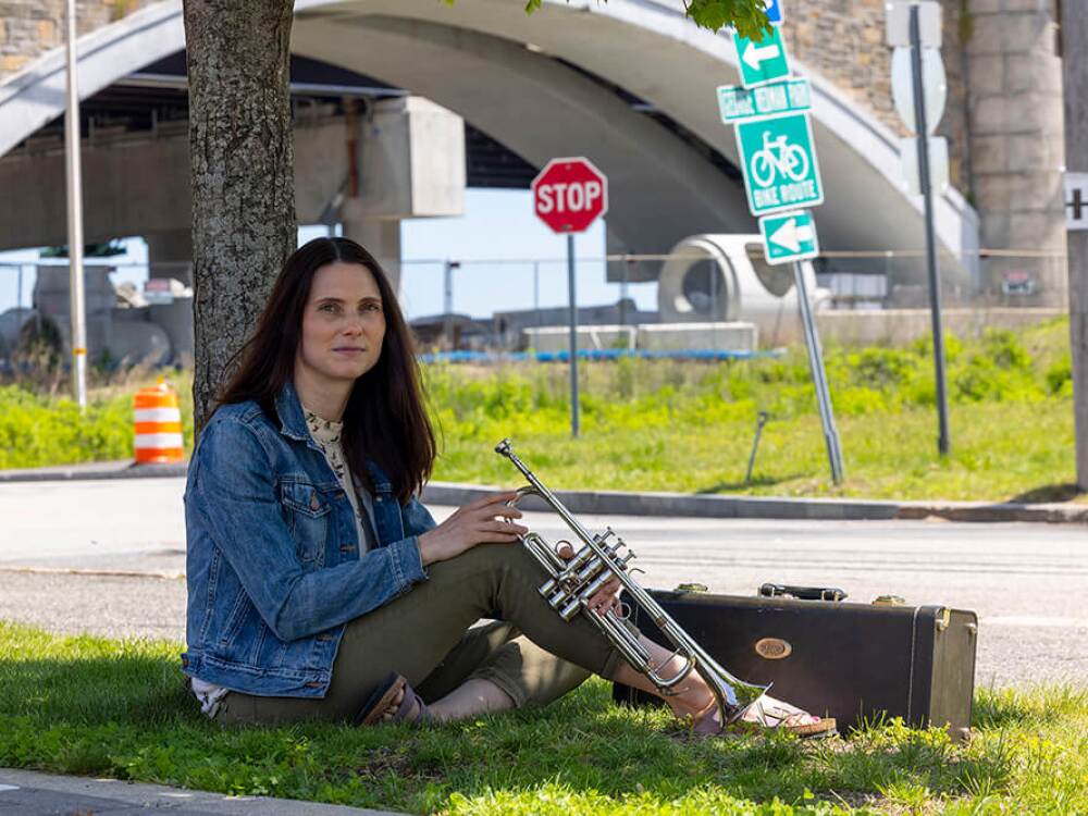 Cranston resident Lily Jeznach, a 36-year-old professor of environmental engineering at Roger Williams University