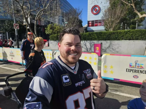 Matt Robinson lives in California but his family is originally from New Hampshire.