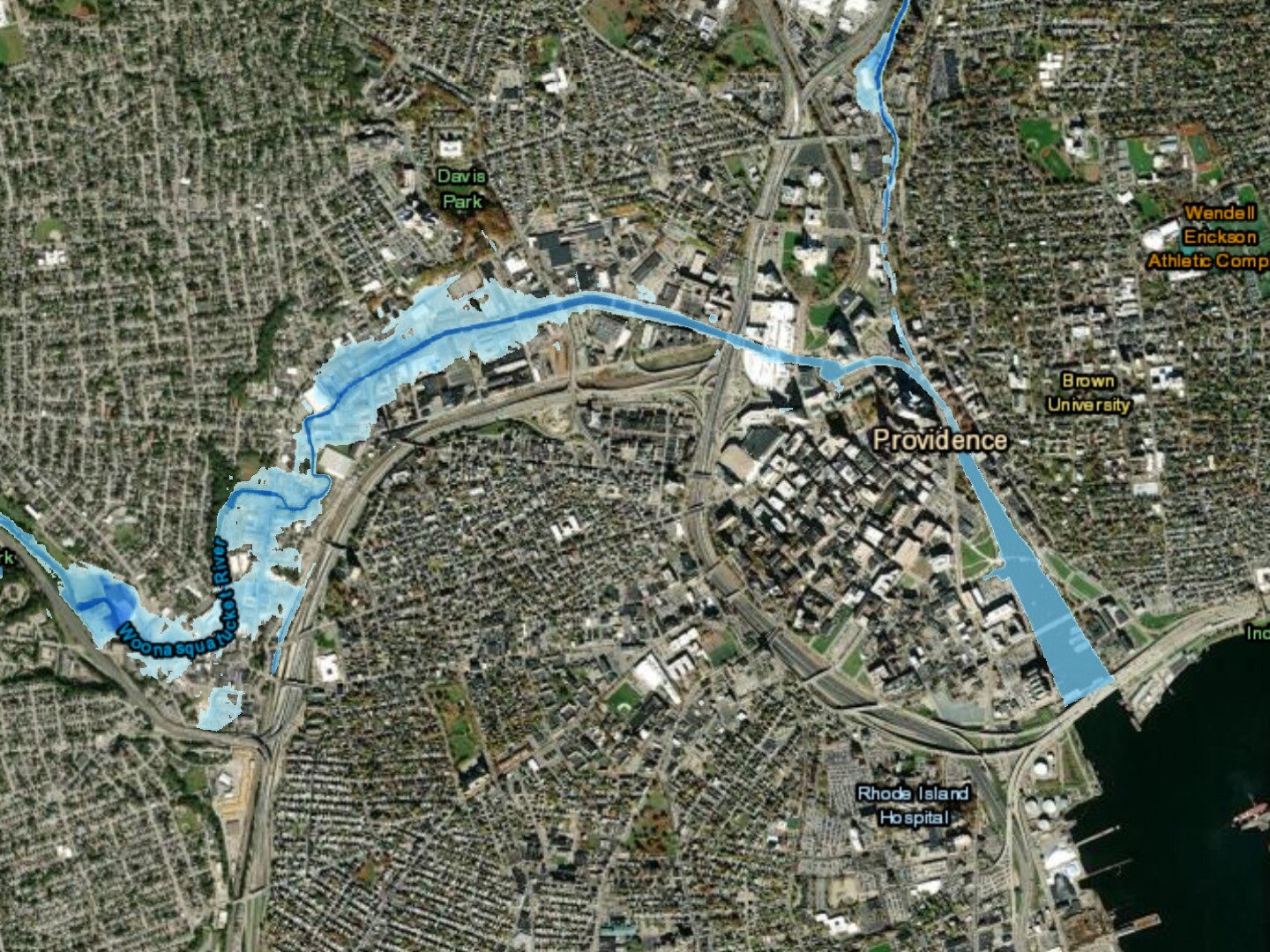 Funding from FEMA’s Building Resilient Infrastructure and Communities (BRIC) program has helped University of Rhode Island researchers develop an interactive mapping tool and database that illustrates the extent and depth of flooding from sea level rise and coastal storms.