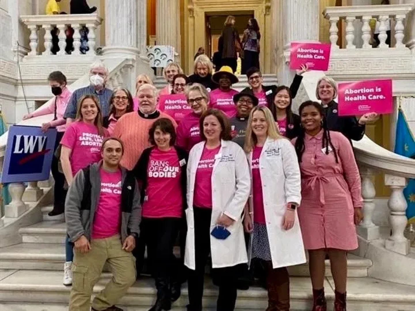 Members of Planned Parenthood Votes Rhode Island are wary of a possible national abortion ban.