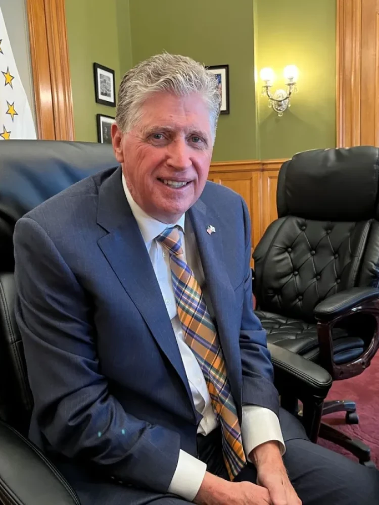 Rhode Island Governor Dan McKee.