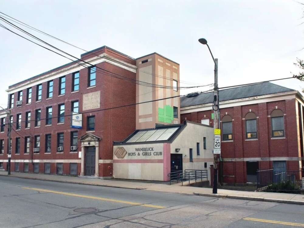 The Boys and Girls Club of Providence's Wanskuck Clubhouse opened in 1927.