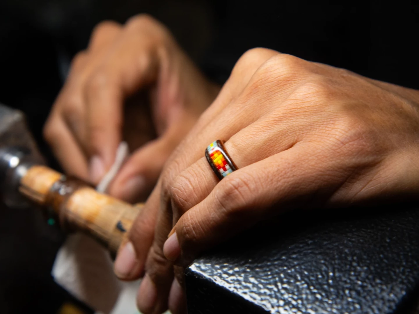 33-year-old Isaac Shoulderblade was among the small business owners across Vermont racing to send out those final packages to arrive on time for the holidays.