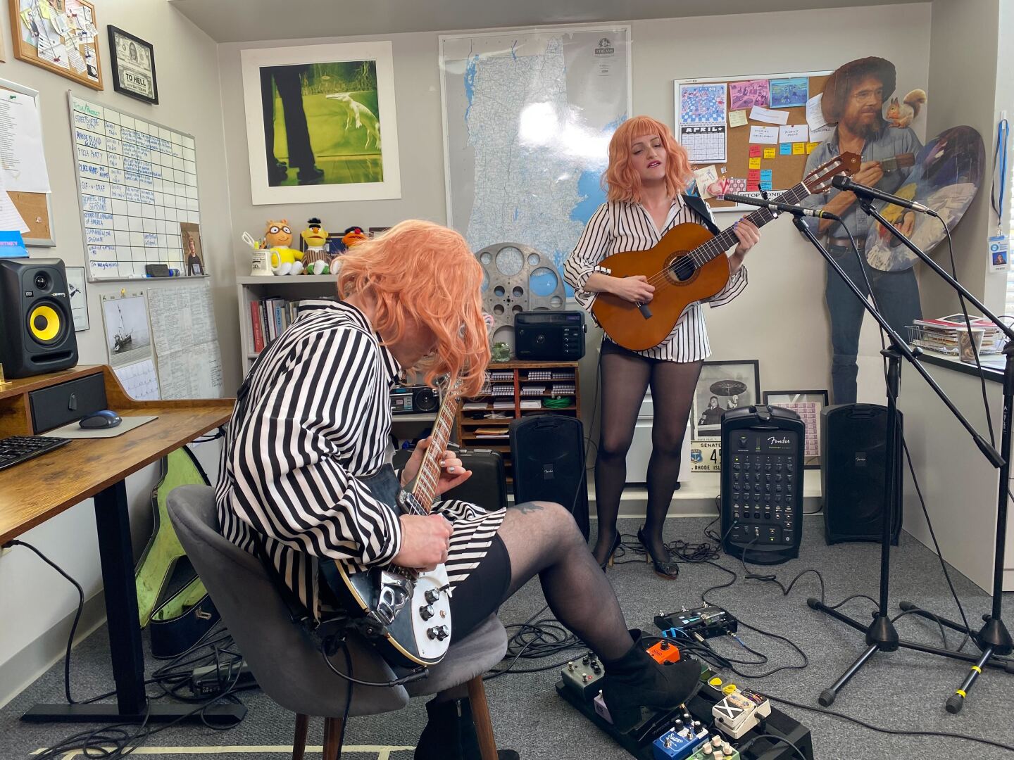 L: Chames Parker; R: Roz Raskin of NOVA ONE