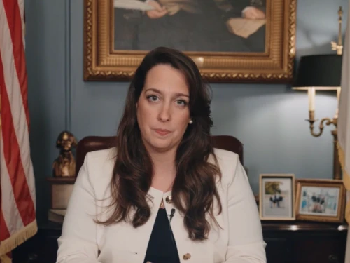 State Senator Jessica de la Cruz of North Smithfield.