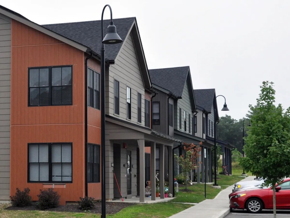The Pine View Apartments in Exeter was completed in 2022. Women’s Development Corporation completed construction of the 40-unit development, which houses people living on 30% to 60% of the area's median income.