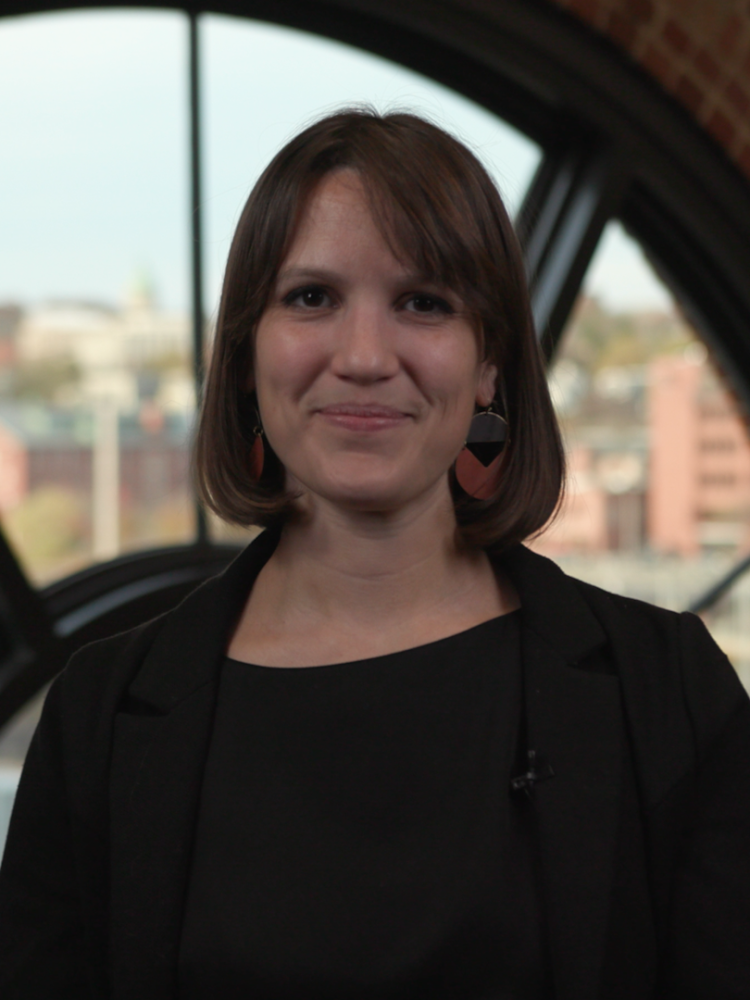 Ellie Pavlick is an assistant professor at Brown University. Her research looks inside the mind of artificial intelligence.